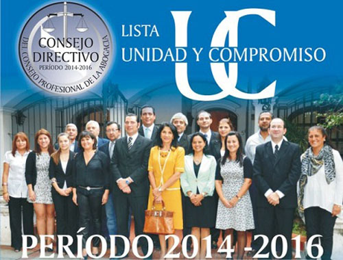 Reunión ampliada del Consejo Profesional de la Abogacía