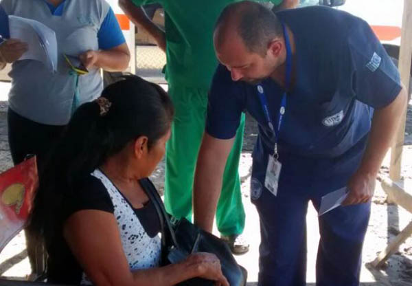Se mantiene la asistencia sanitaria a las familias relocalizadas en Lote 111