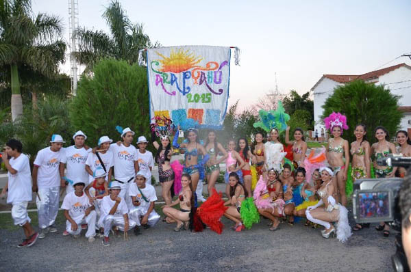 Destacada presentación de Ará Phyahú en el lanzamiento de los corsos barriales