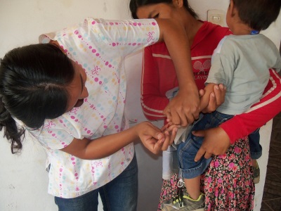 Valiosa labor del servicio de vacunación del Hospital de la Madre y el Niño