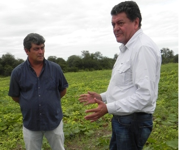 Quintana aprecio lotes de la creciente producción hortícola en el centro-oeste