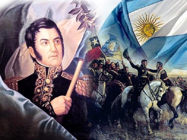 Homenaje a San Martin a 165 años de su fallecimiento
