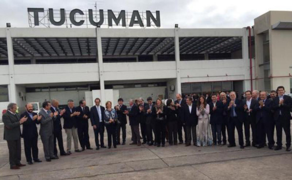 Insfrán junto a Scioli en cierre de campaña del FpV tucumano