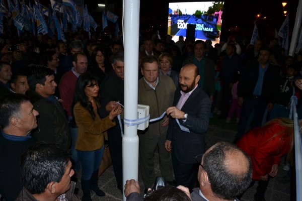 Inauguraron obras de alto impacto comunitario en populosas barriadas