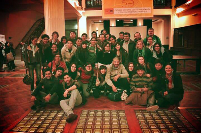 Alumnos de cine participaron de Encuentro intersedes en ENERC