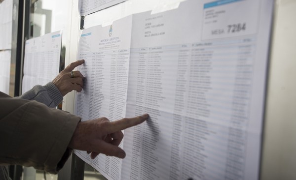 Todo el que figure en el padrón está habilitado a votar