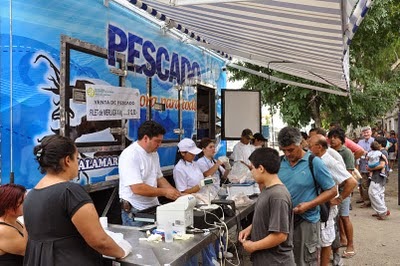 La semana próxima llega el camión de “Pescados para Todos”