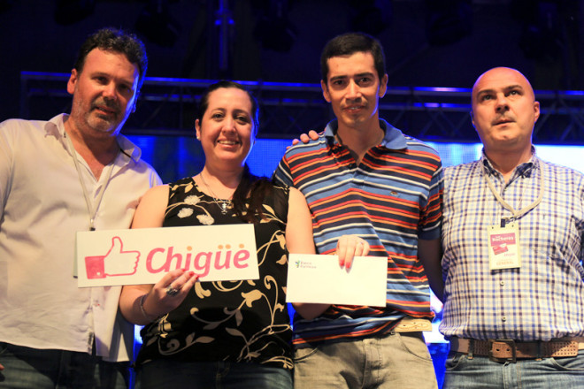 Exitosa presentación de Los Nocheros y Chigüé