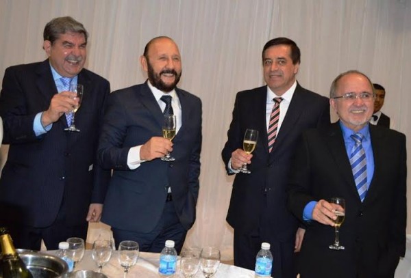El gobernador Insfrán en el  agasajo por el día de los médicos