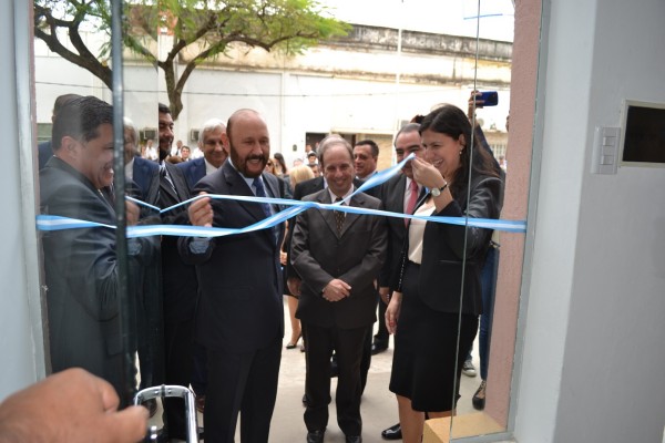 Insfrán inauguró el Juzgado contra el Narco-Crimen