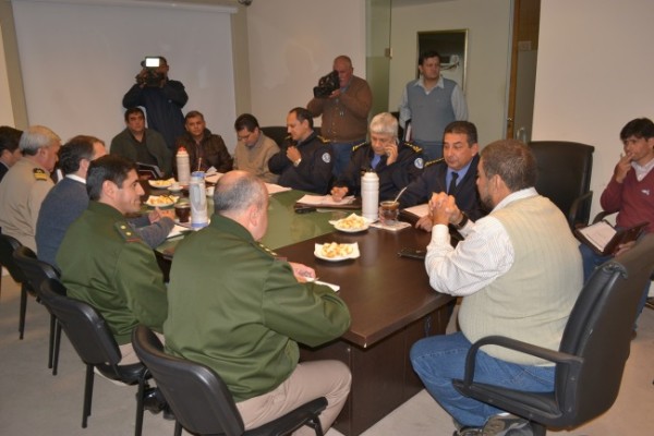 Policía provincial y fuerzas federales en acción conjunta en prevención del delito