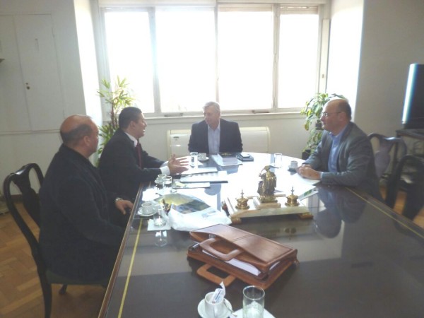 Gialucca se reunió con Aranguren