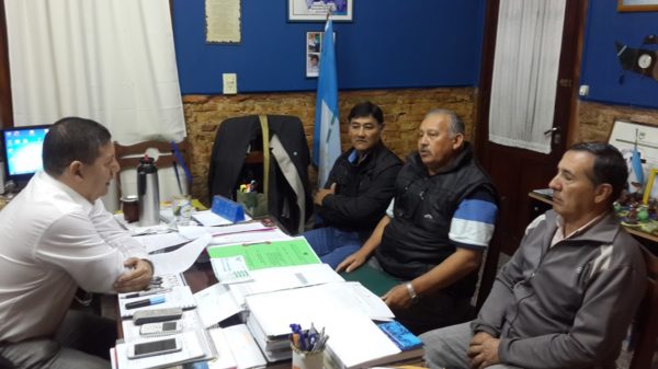 Ex combatientes del 5 de Octubre se reunieron con el Defensor del Pueblo