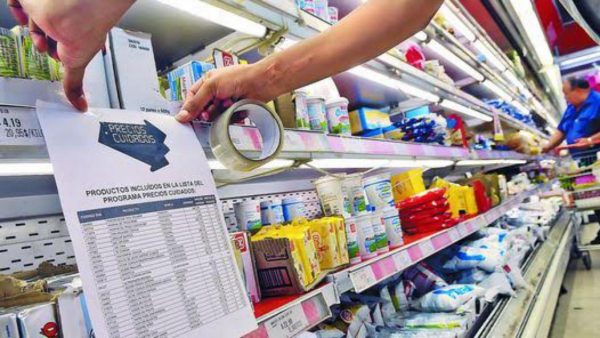 Más de 200 productos en Precios Cuidados  para el NEA y donde se registraron aumentos