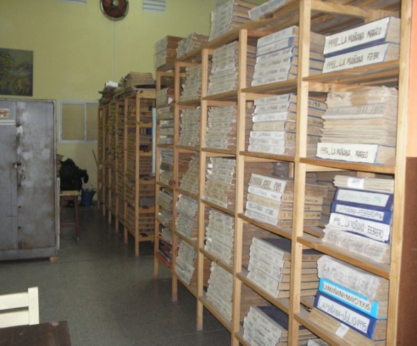 Trabajan en digitalizar todo el material del Archivo Histórico Provincial