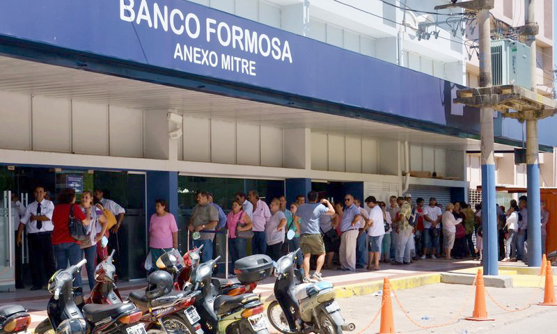 Apoderados de jubilados y pensionados deberán registrar sus huellas en Banco Formosa