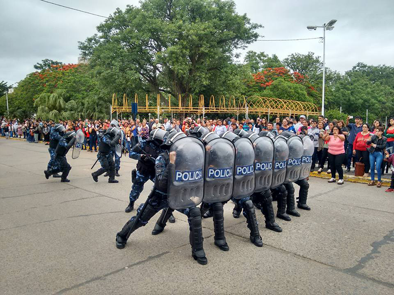 Insfrán encabezó acto conmemorativo del 56°aniversario de la Policía provincial