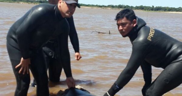 Encontraron el cuerpo sin vida del prefecto desaparecido en aguas del Paraguay en Puerto Pilcomayo
