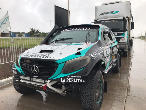 Llegó el primer equipo del DAKAR