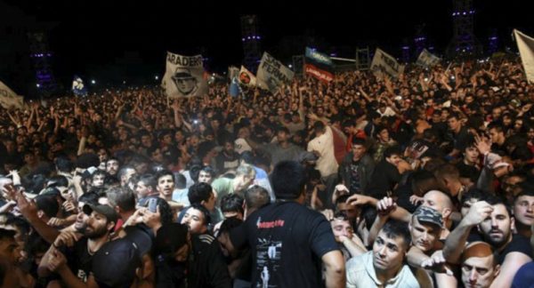 Hay seis internados, dos en estado crítico, luego del recital del Indio