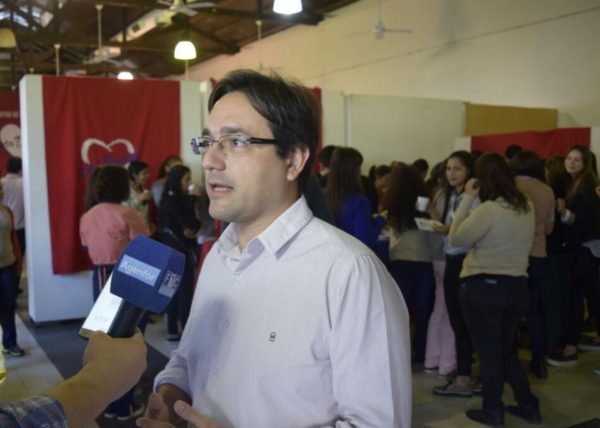 Adrián Bogado instó a la “vida saludable a través del deporte” y con “buenos hábitos alimenticios”