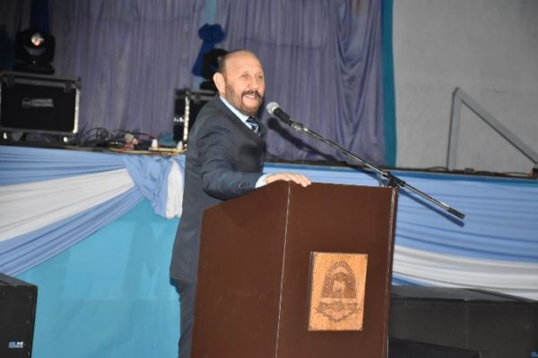 Insfrán dijo que no perdió la esperanza de construir el acueducto del desarrollo