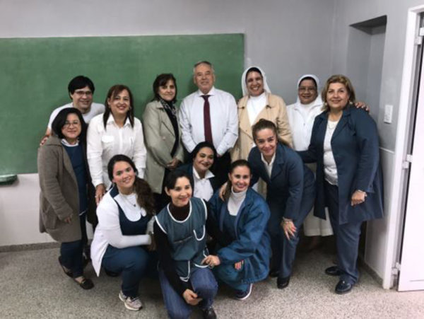 Pirané: Religiosa destacó apoyo estatal en construcción de edificio escolar
