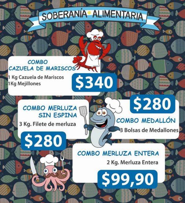 Vuelve “Pescado Argentino” al Mercado Frutihortícola
