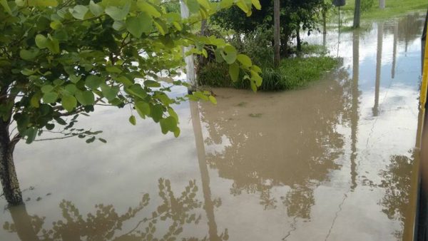 Rápido accionar de Defensa Civil para paliar efectos de intensas lluvias