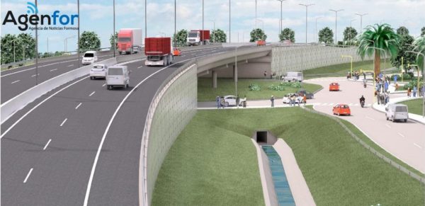 Puente sobre rotonda en la Circunvalación es otra obra paralizada por Nación
