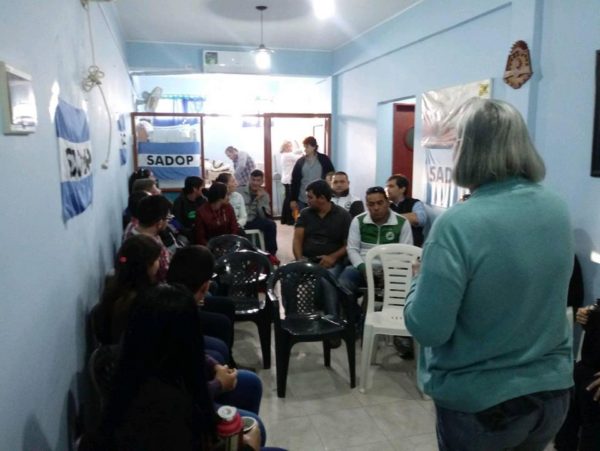 SADOP lanzó taller de alfabetización política