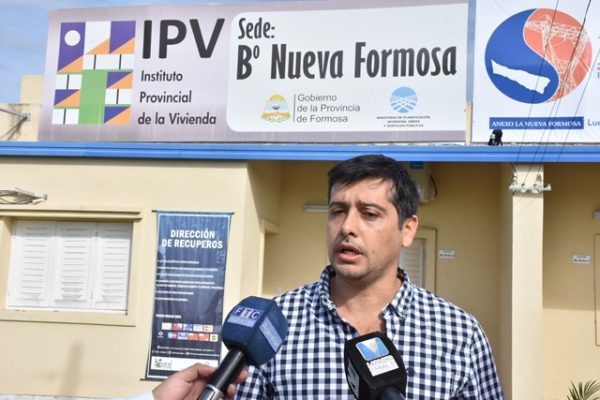 El IPV ejecuta relevamiento por lote en la Nueva Formosa
