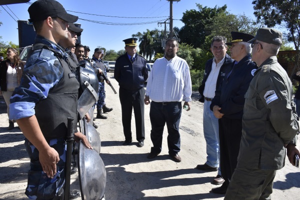 Fuerzas federales y la policía provincial activaron sistema de control y vigilancia