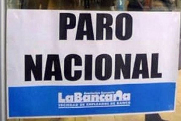 Bancarios de Formosa adhieren al paro general del próximo lunes