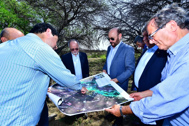Insfrán dispuso ejecutar primeras obras del sistema hidráulico del río Pilcomayo