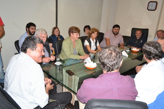 Quintana se reunió con el presidente del INTA