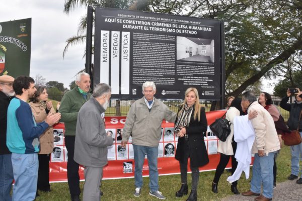 Rejuvenecen señal del Regimiento 29 como centro clandestino de detención
