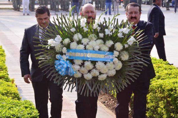 Homenaje a San Martin a 168 años de su fallecimiento