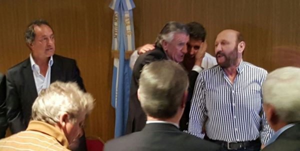 Gioja situó al gobernador Insfran “como fundamental” en la unidad de todo el PJ