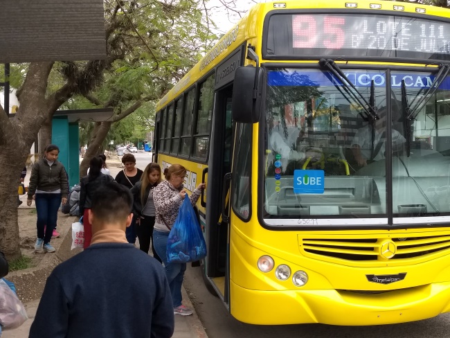 Se levantó el paro de colectivo
