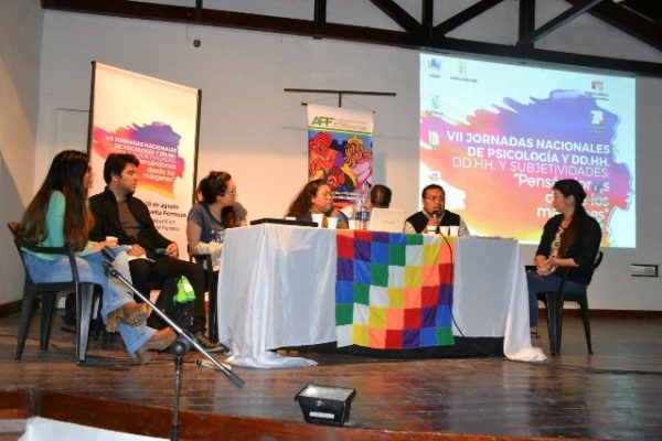 Jornadas nacionales de Psicología y DDHH con acento indigenista
