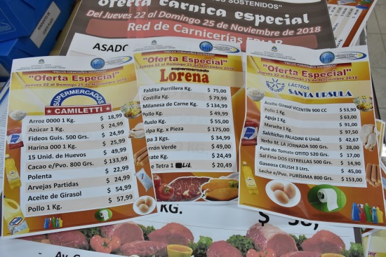 Ofertas en productos de primera necesidad