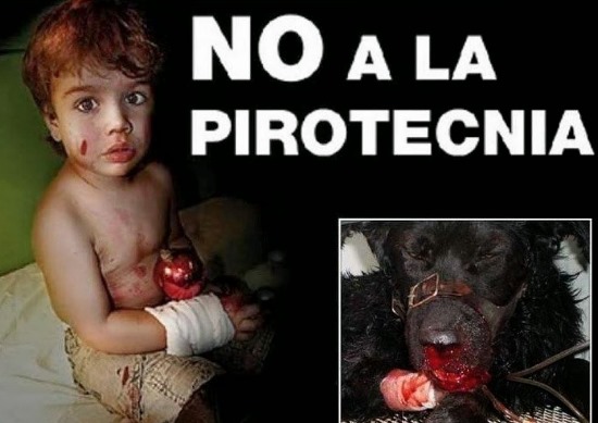 Campaña de concientización en la vía pública para evitar el uso de la pirotecnia sonora