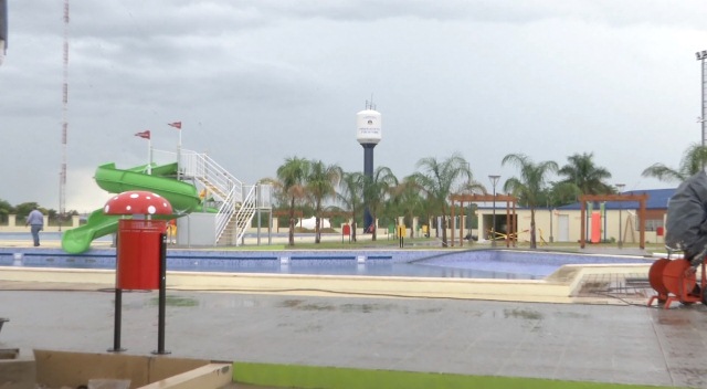 El vistoso Parque Acuático esta casi listo en la Jurisdicción Cinco