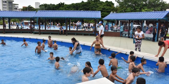 Arrancó la colonia de vacaciones en complejo del Paraíso de los Niños