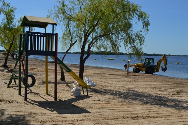 Habilitan la temporada de playa de Laguna Oca