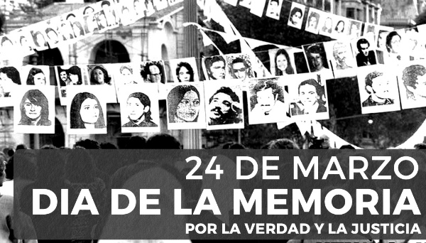 Recrean espacio por “la memoria, verdad y justicia”
