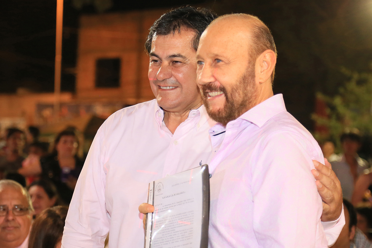 Intendente lomitense Basualdo irá por un segundo mandato