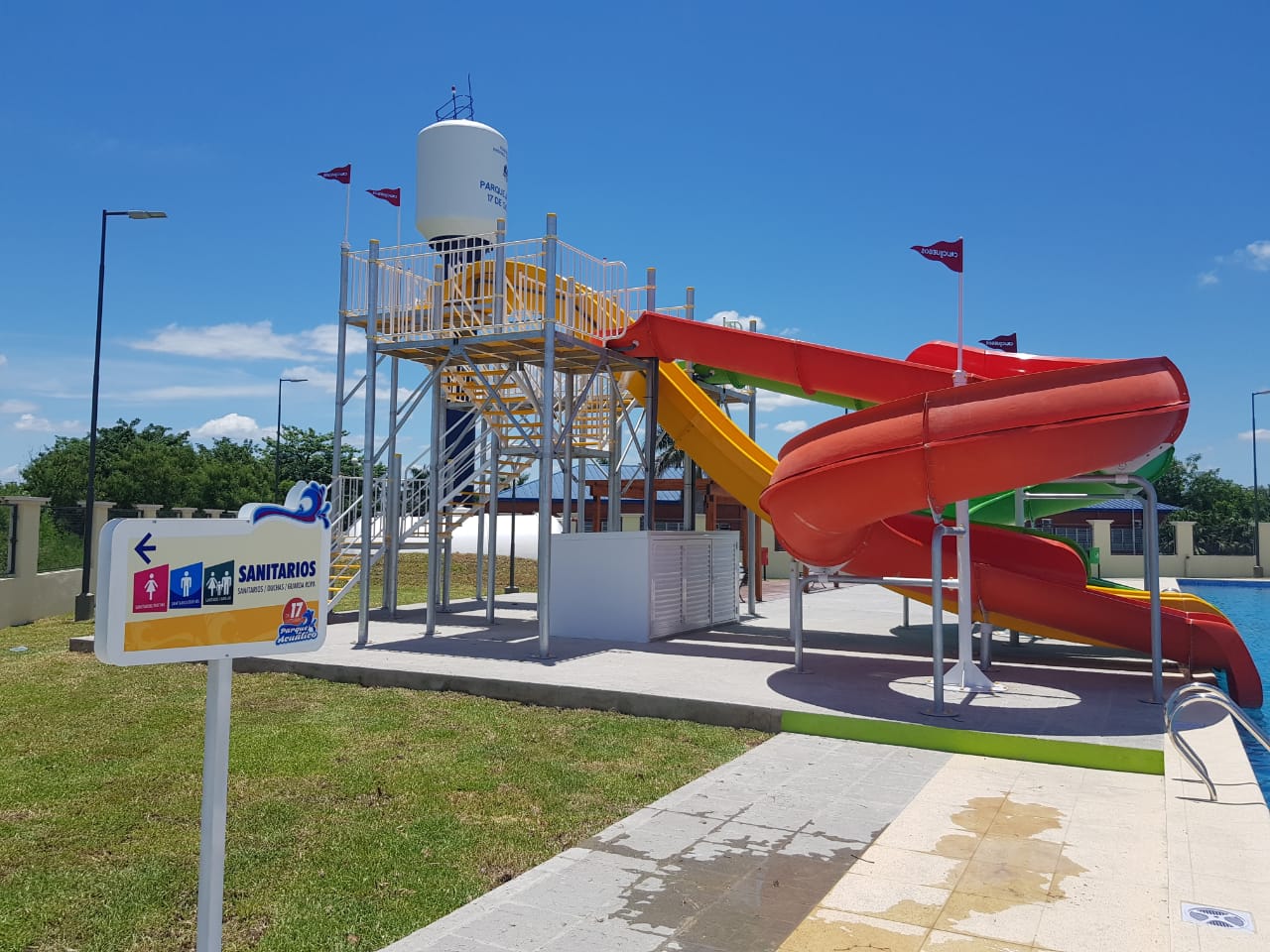 Nuevas propuestas en el Parque Acuático del Circuito 5