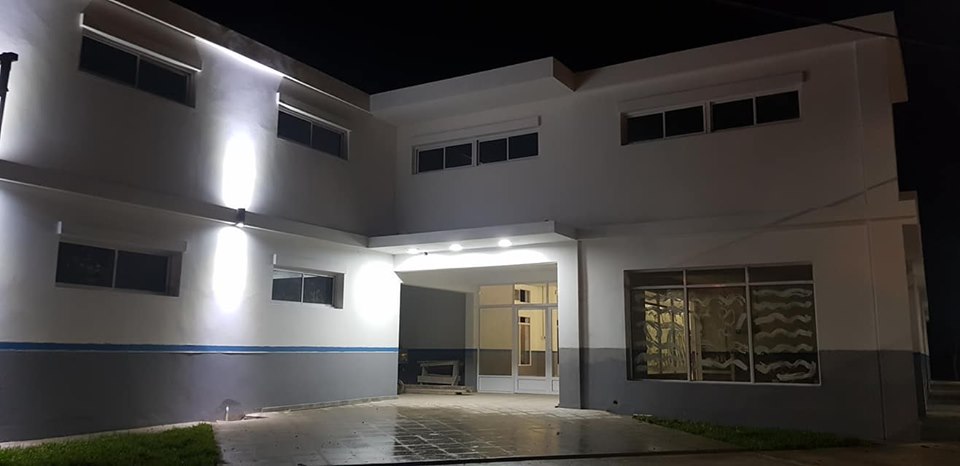 Insfrán inaugura terminal de ómnibus, edificio municipal y sistema lumínico
